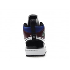 Женские Jordan 1 Mid SE Black White Multi-Color (W)