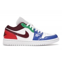 Женские кроссовки Jordan 1 Low Multi-Color (W)