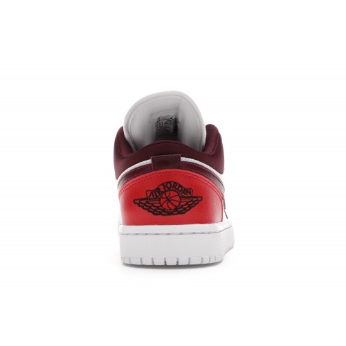 Кроссы Jordan 1 Low Multi-Color (W) - женская сетка размеров