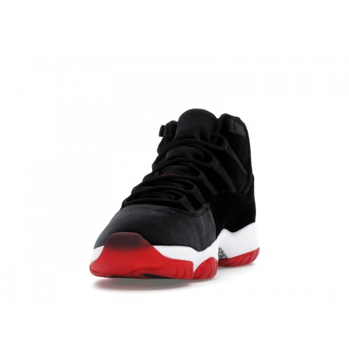 Кроссы Jordan 11 Retro Bred Velvet (W) - женская сетка размеров