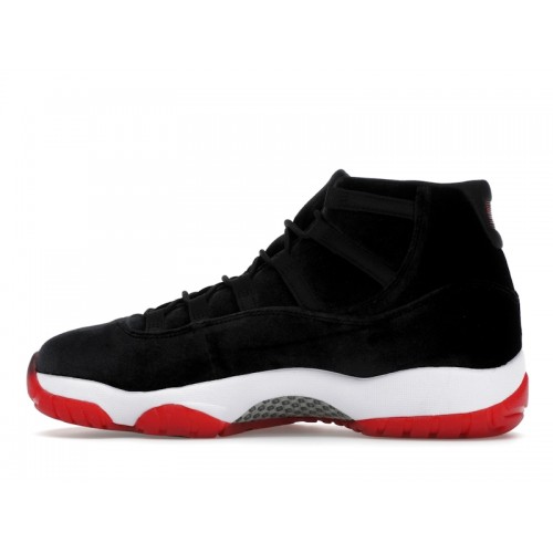 Кроссы Jordan 11 Retro Bred Velvet (W) - женская сетка размеров