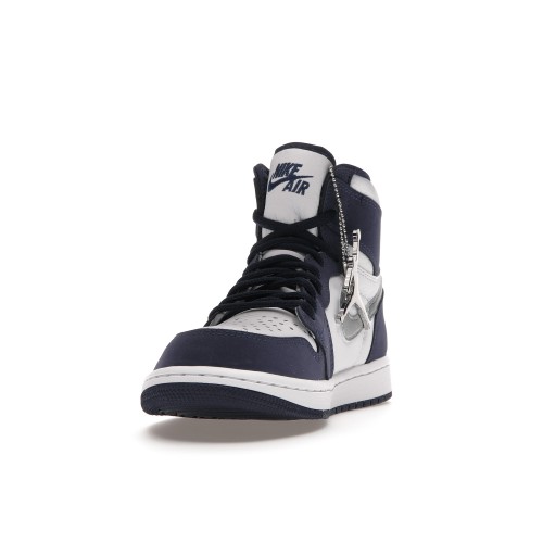 Кроссы Jordan 1 Retro High CO.JP Midnight Navy (Suitcase) - мужская сетка размеров