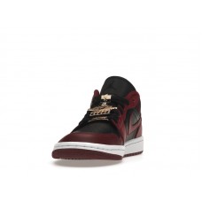 Женские Jordan 1 Low Dark Beetroot Black (W)