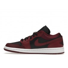 Женские Jordan 1 Low Dark Beetroot Black (W)