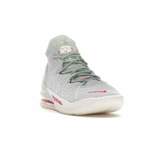 Кроссы Nike LeBron 18 Empire Jade - мужская сетка размеров