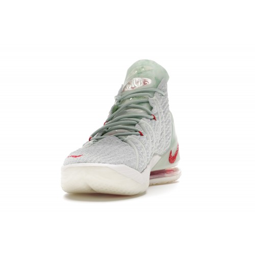 Кроссы Nike LeBron 18 Empire Jade - мужская сетка размеров
