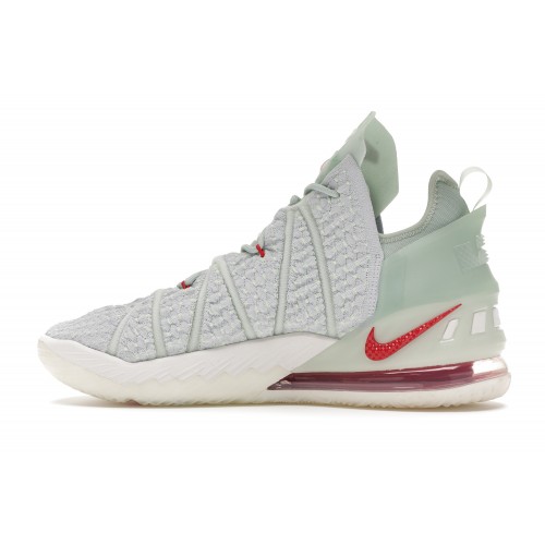 Кроссы Nike LeBron 18 Empire Jade - мужская сетка размеров