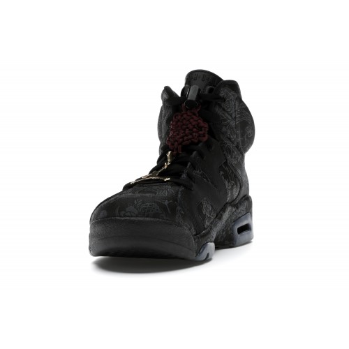 Кроссы Jordan 6 Retro SD Triple Black (W) - женская сетка размеров