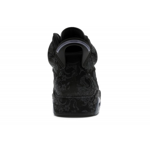 Кроссы Jordan 6 Retro SD Triple Black (W) - женская сетка размеров