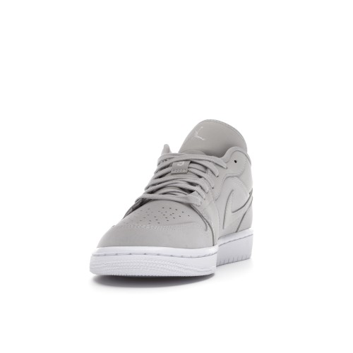 Кроссы Jordan 1 Low Grey Fog (W) - женская сетка размеров