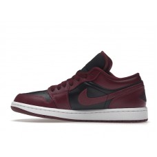 Женские Jordan 1 Low Black Dark Beetroot (W)