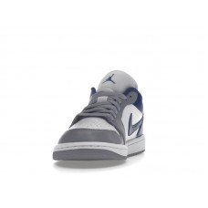 Женские Jordan 1 Low Stealth French Blue (W)