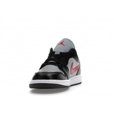 Женские Jordan 1 Low Wolf Grey Gym Red (W)