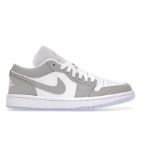 Женские кроссовки Jordan 1 Low Wolf Grey (W)
