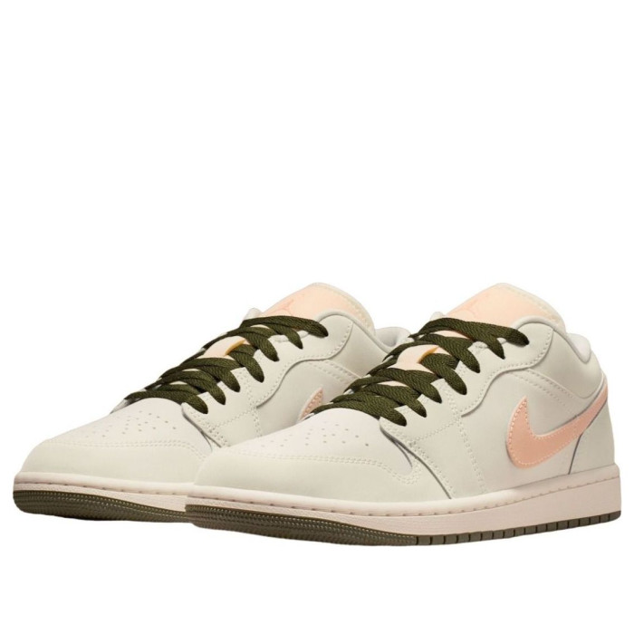 Wmns Air Jordan 1 Low Sail Crimson Tint - женская сетка размеров Wmns Air Jordan 1 Low Sail Crimson Tint - женская сетка размеров