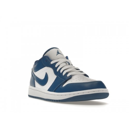 Кроссы Jordan 1 Low Marina Blue (W) - женская сетка размеров
