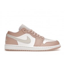 Женские кроссовки Jordan 1 Low Particle Beige (W)