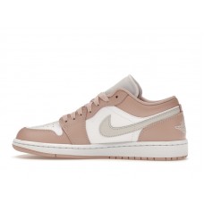 Женские Jordan 1 Low Particle Beige (W)