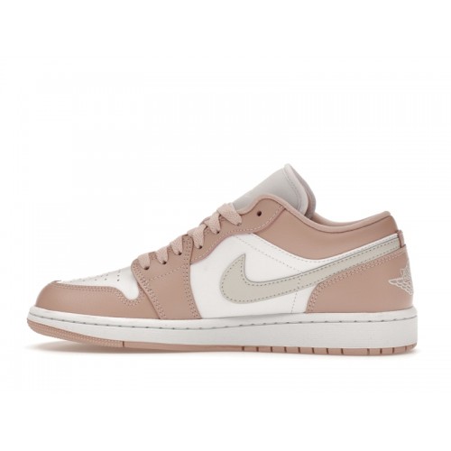 Кроссы Jordan 1 Low Particle Beige (W) - женская сетка размеров