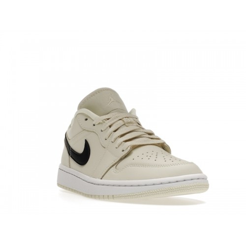 Кроссы Jordan 1 Low Coconut Milk (W) - женская сетка размеров