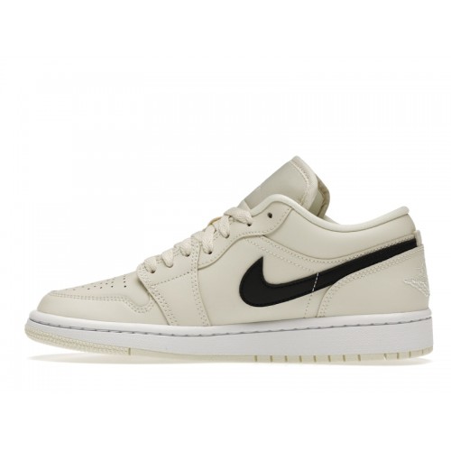 Кроссы Jordan 1 Low Coconut Milk (W) - женская сетка размеров