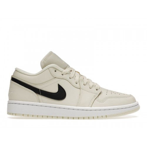 Кроссы Jordan 1 Low Coconut Milk (W) - женская сетка размеров