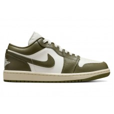 Женские Jordan 1 Low Medium Olive (W)
