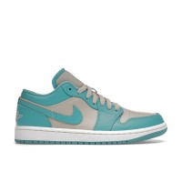 Женские кроссовки Jordan 1 Low Tropical Teal (W)