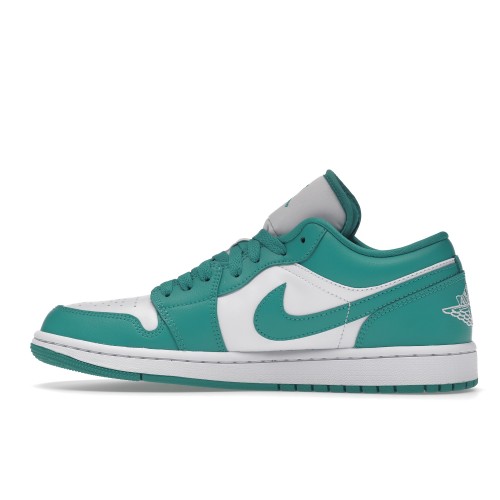 Кроссы Jordan 1 Low New Emerald (W) - Женская сетка размеров