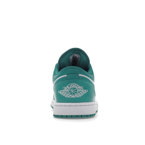 Кроссы Jordan 1 Low New Emerald (W) - Женская сетка размеров