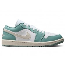 Женские кроссовки Jordan 1 Low White Cannon (W)