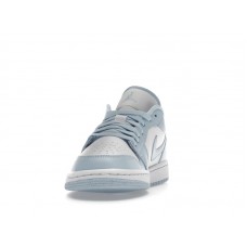 Женские Jordan 1 Low White Ice Blue (W)