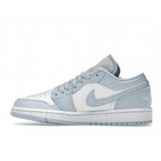 Женские Jordan 1 Low White Ice Blue (W)