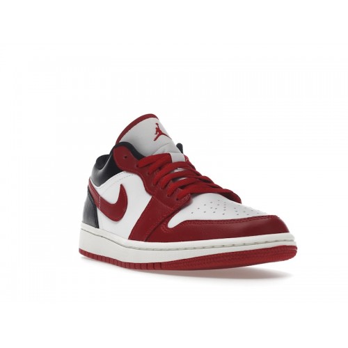 Кроссы Jordan 1 Low Reverse Black Toe (W) - женская сетка размеров