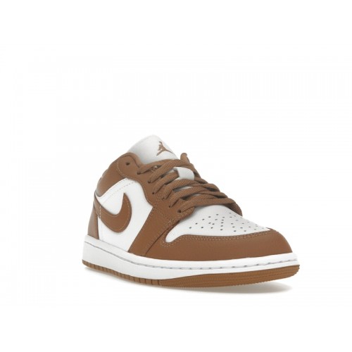 Кроссы Jordan 1 Low Archaeo Brown White (W) - женская сетка размеров