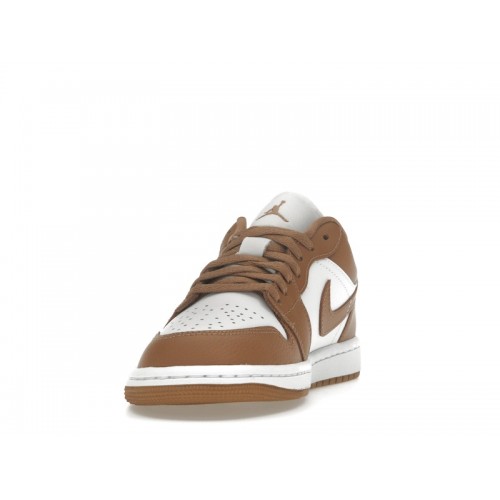 Кроссы Jordan 1 Low Archaeo Brown White (W) - женская сетка размеров