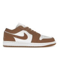 Женские кроссовки Jordan 1 Low Archaeo Brown White (W)