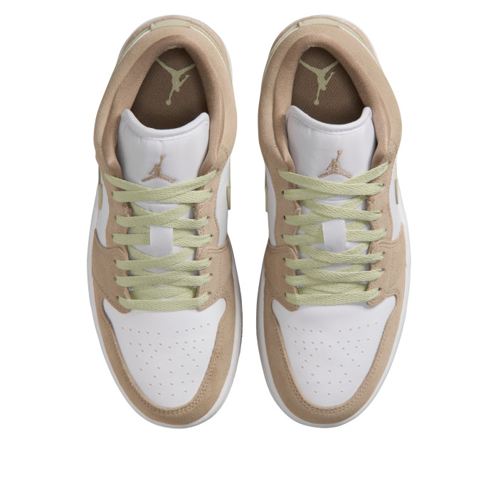 Air Jordan Wmns 1 Low Khaki Olive Aura Sail White - женская сетка размеров Air Jordan Wmns 1 Low Khaki Olive Aura Sail White - женская сетка размеров