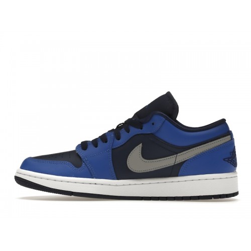 Кроссы Jordan 1 Low Game Royal Blue Void (W) - женская сетка размеров