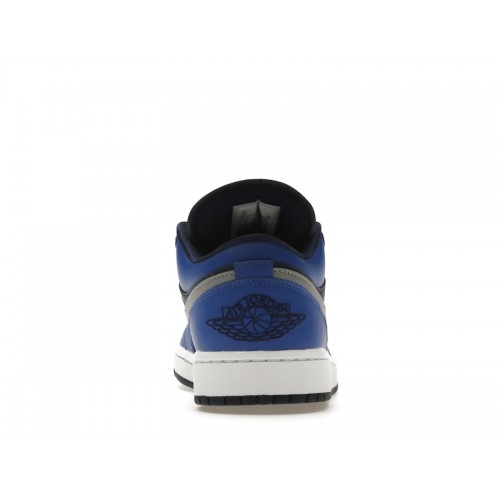 Кроссы Jordan 1 Low Game Royal Blue Void (W) - женская сетка размеров