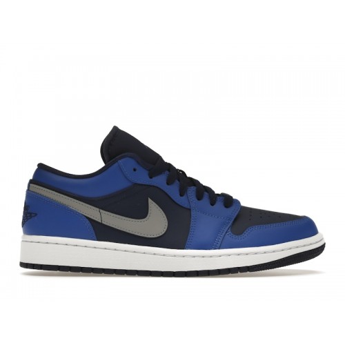 Кроссы Jordan 1 Low Game Royal Blue Void (W) - женская сетка размеров