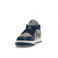 Женские Jordan 1 Low French Blue College Grey (W)