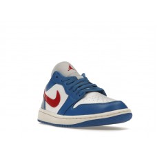 Женские Jordan 1 Low Sport Blue Gym Red (W)