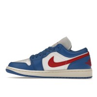 Женские Jordan 1 Low Sport Blue Gym Red (W)