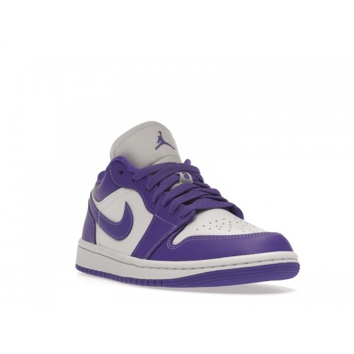 Кроссы Jordan 1 Low Psychic Purple (W) - женская сетка размеров