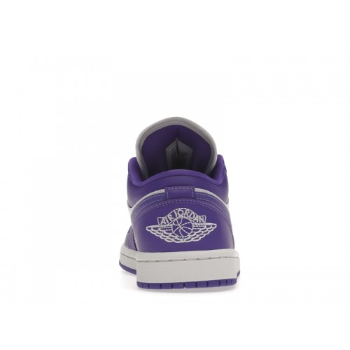 Кроссы Jordan 1 Low Psychic Purple (W) - женская сетка размеров