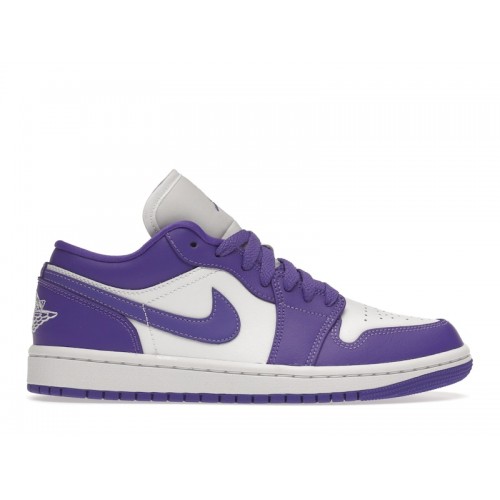 Кроссы Jordan 1 Low Psychic Purple (W) - женская сетка размеров