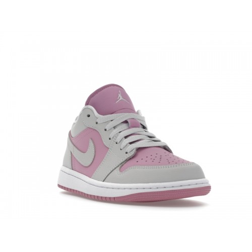 Кроссы Jordan 1 Low Orchid Neutral Grey (W) - женская сетка размеров