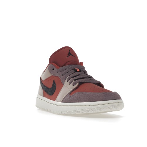 Кроссы Jordan 1 Low Canyon Rust (W) - Женская сетка размеров