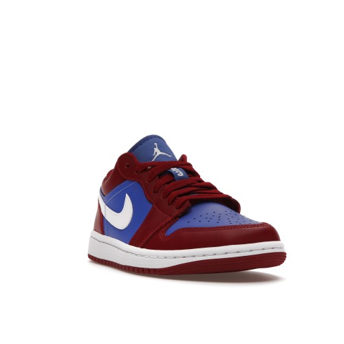 Кроссы Jordan 1 Low Pomegranate Medium Blue (W) - Женская сетка размеров